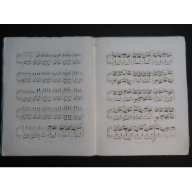 THALBERG S. Fantaisie Straniera Bellini op 9 Piano ca1840