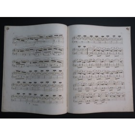 DUVERNOY J. B. Rondo Galop La Favorite op 107 Piano ca1842