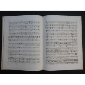 BALFE G. Les Camaldules Scène Musicale Chant Piano 1835