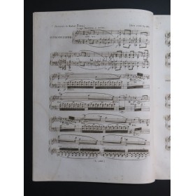 HERZ Henri Variations Brillantes Il Crocciato op 23 Piano ca1830