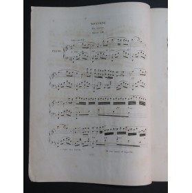 DÖHLER Théodore Nocturne en Ré Majeur op 24 Piano ca1840