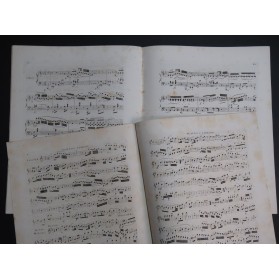 HUMMEL J. N. Grande Sonate op 50 Piano Violon ou Flûte ca1825