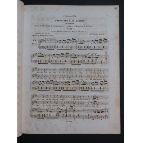 GABUSSI Vincenzo L'Offrande à la Madone Chant Piano ca1840