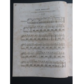 ARNOLD Valse Brillante Chant Piano ca1840