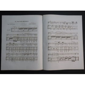 POTHARST Jacques Le Pasteur Béarnais Chant Piano ca1850