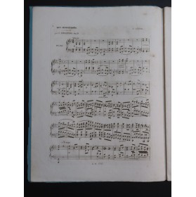 THALBERG S. Fantaisie sur Les Huguenots Meyerbeer Piano ca1845