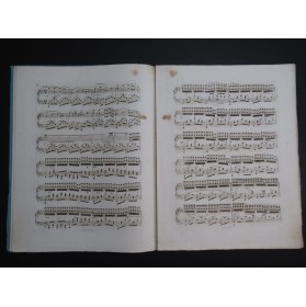 THALBERG S. Fantaisie sur Les Huguenots Meyerbeer Piano ca1845