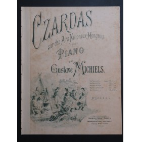 MICHIELS Gustave Czardas No 1 Piano 4 mains