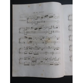 HERZ Henri Airs de Ballets Moïse Rossini No 2 Piano ca1827