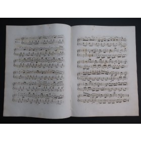 HERZ Henri Airs de Ballets Moïse Rossini No 2 Piano ca1827