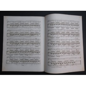 CLAPISSON Louis Riez longtemps ô jeune fille Chant Piano ca1840