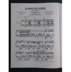 PLANTÉ Francis La Danse des Almées Transcription Piano 1873