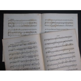 VERACINI Francesco Concert Sonate Piano Violon ca1870