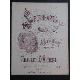 D'ALBERT Charles Sweethearts Piano ca1880