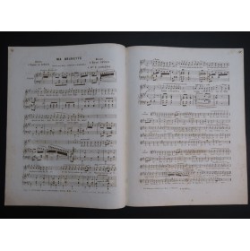 ARNAUD Étienne Ma Brunette Chant Piano ca1845