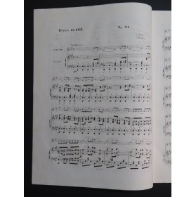 ALARD Delphin Symphonie No 3 Violon Piano ca1850