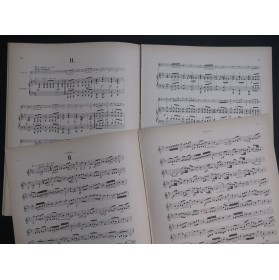 SCHUMANN Robert Sonate No 2 op 121 Piano Violon ca1870