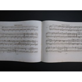 THYS A. Le Bouquet de Perles Valses Brillantes Piano 4 mains ca1843