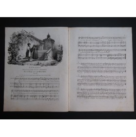 ROMAGNESI Antoine L'Angelus Chant Piano ca1830