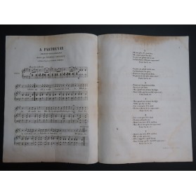 WEKERLIN J. B. A Parthenay Chant Piano XIXe siècle