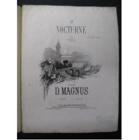 MAGNUS D. Nocturne No 1 Piano 1861