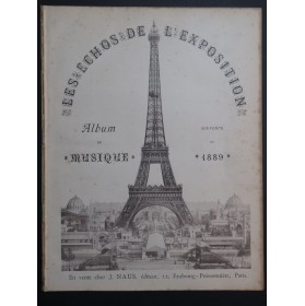 Les Echos de l'Exposition Tour Eiffel Album 14 Pièces Piano 1889