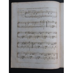 HÜNTEN François Marche de la Norma op 94 Piano ca1838