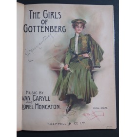 CARYLL Ivan MONCKTON Lionel The Girls of Gottenberg Opéra 1907