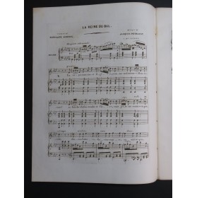 POTHARST Jacques La Reine du Bal Chant Piano ca1850