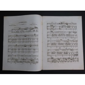 POTHARST Jacques La Reine du Bal Chant Piano ca1850