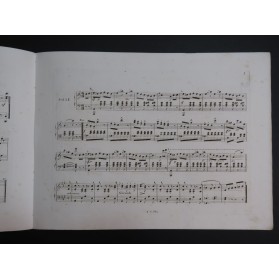 BOHLMAN SAUZEAU Henri La Sultane des Fleurs Piano ca1845