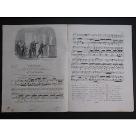 BRUGUIÈRE Edouard La Servante Marie Chant Piano ca1830