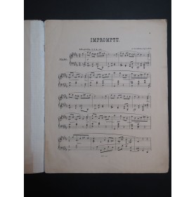 SCRIABINE Alexander Deux Impromptus op 14 Signature Piano 1897