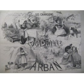 ARBAN Thérésa et ses Chansons Piano ca1865