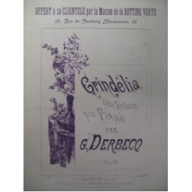 DERBECQ G. Grindelia Valse Piano