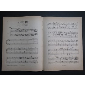 ROQUES Léon Gavotte du Petit Duc Lecocq Piano ca1880