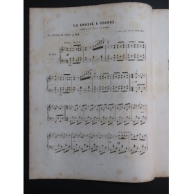 LEFÉBURE-WÉLY La Chasse à Courre op 64 Piano ca1850