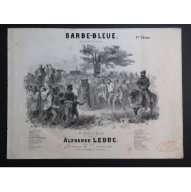 LEDUC Alphonse Barbe-Bleue Piano ca1850