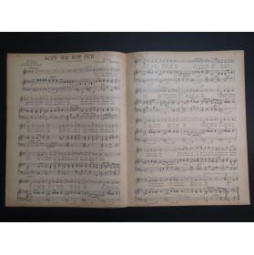 WHITING Richard A. Ain't We Got Fun Chant Piano 1921