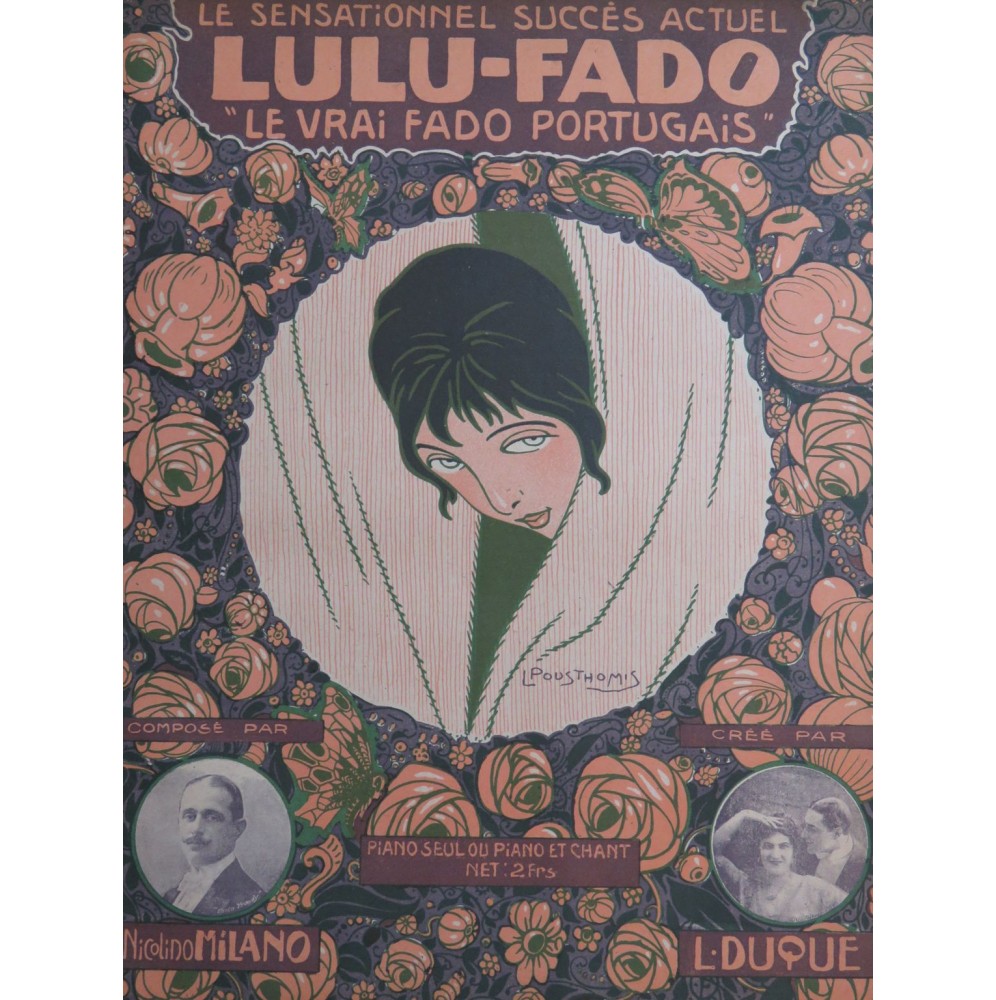 MILANO Nicolino Lu Lu-Fado Piano 1914