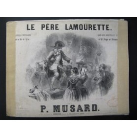 MUSARD P. Le Père Lamourette Piano ca1845