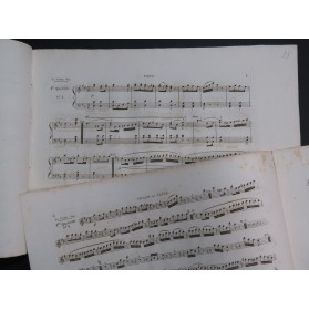 TOLBECQUE J. B. Le Comte Ory Quadrille No 1 Piano Flûte ou Violon ca1830