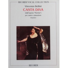 BELLINI Vincenzo Norma Cavatina Casta Diva Chant Piano