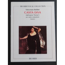 BELLINI Vincenzo Norma Cavatina Casta Diva Chant Piano