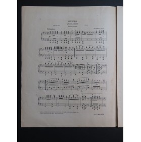 KRAMER W. Jubelfeier Polonaise op 7 Piano 4 mains ca1885