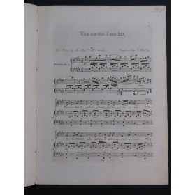 BLOCKLEY J. The Captive's Song Chant Piano ca1840