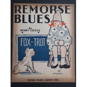 LODGE Henry Remorse Blues Piano 1917