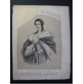 LEDUC Alphonse Fleur de Noblesse Piano 1854