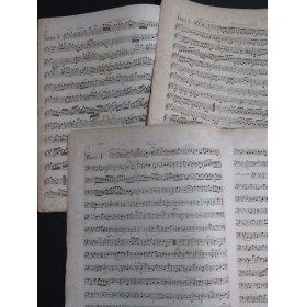 VIOTTI J. B. Six Trios op 2 2 Violons Basse ca1790