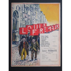 FREMAUX Louis Marche des Crotjes Piano 1910